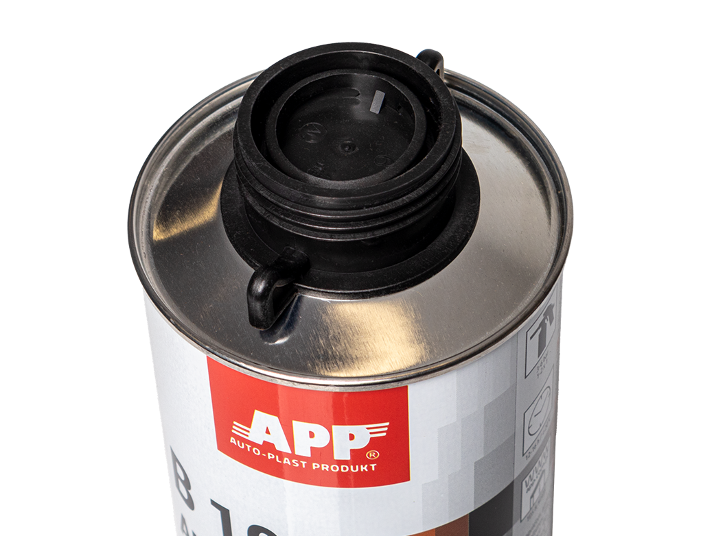 APP B100 Autobit. Preparat bitumiczny do zabezpieczania podwozia. | 1,0 L
